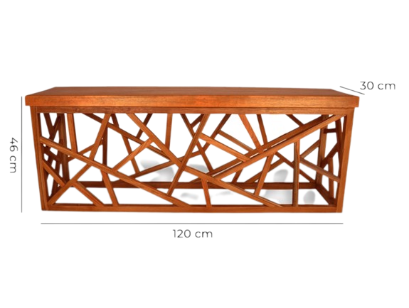 ADIKU.ID  Bench Marles - Bangku Kayu