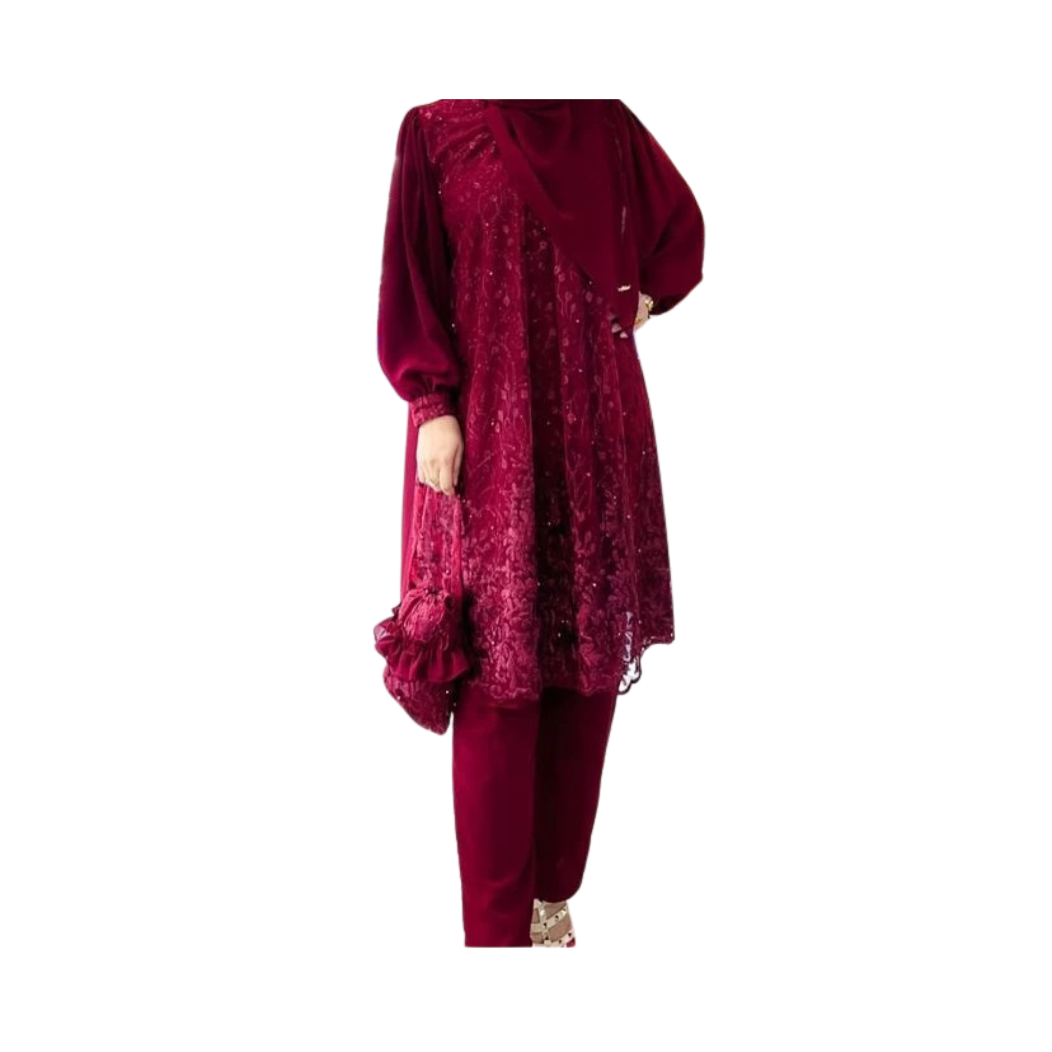 Femes Lexi One Set Setelan Celana Modis Muslim