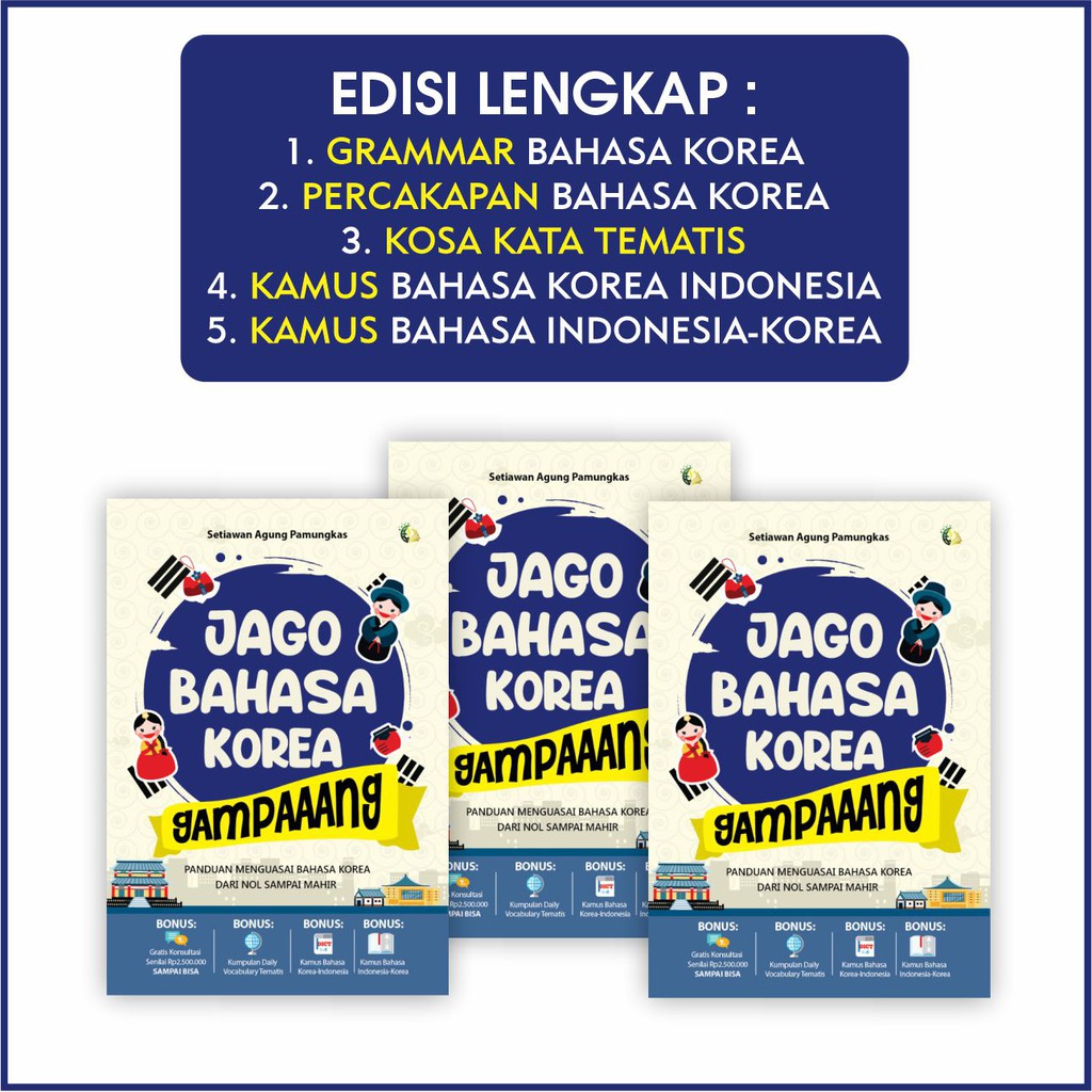 Jago Bahasa Korea Gampaaang 3