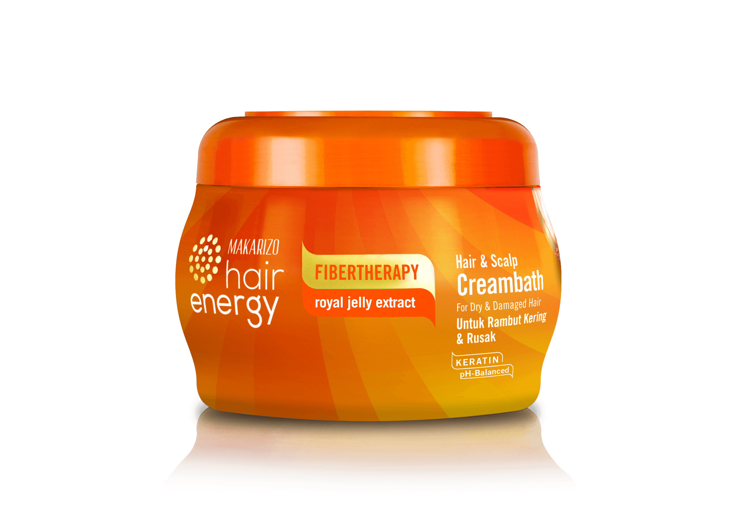 Makarizo Hair Energy Fibertherapy Hair & Scalp Creambath Royal Jelly 4