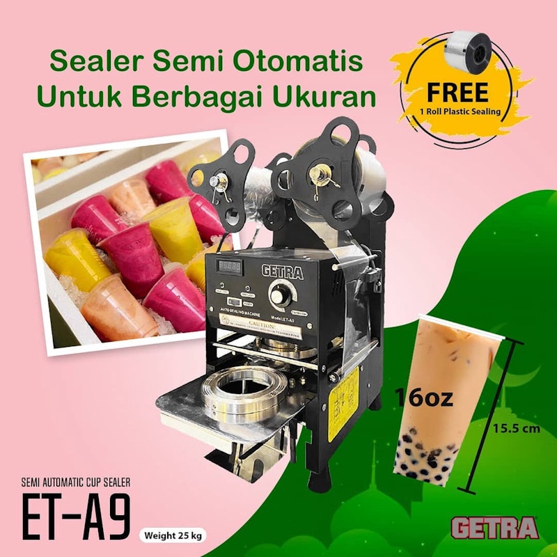GETRA Semi Automatic Cup Sealer 5