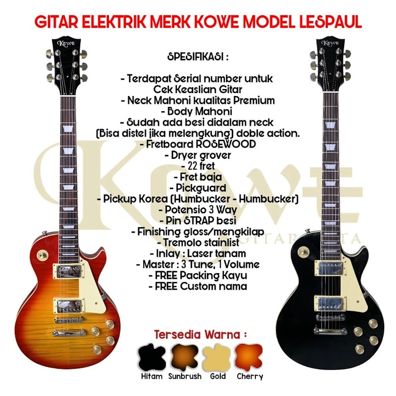Kowe Gitar Listrik 2
