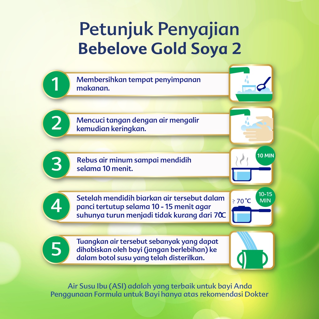 Nutricia Indonesia Sejahtera Bebelove Gold Soya 2 