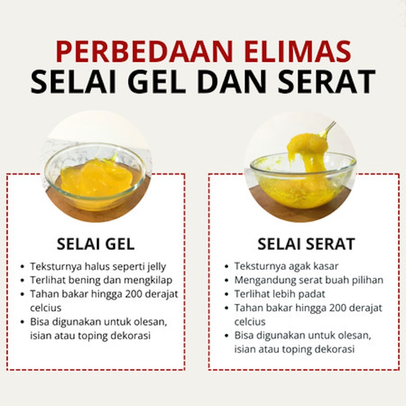 Elimas Selai Gel Nanas 250 g