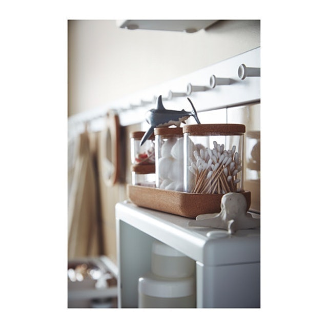 IKEA SAXBORGA - Stoples dengan Penutup & Baki 203.940.15