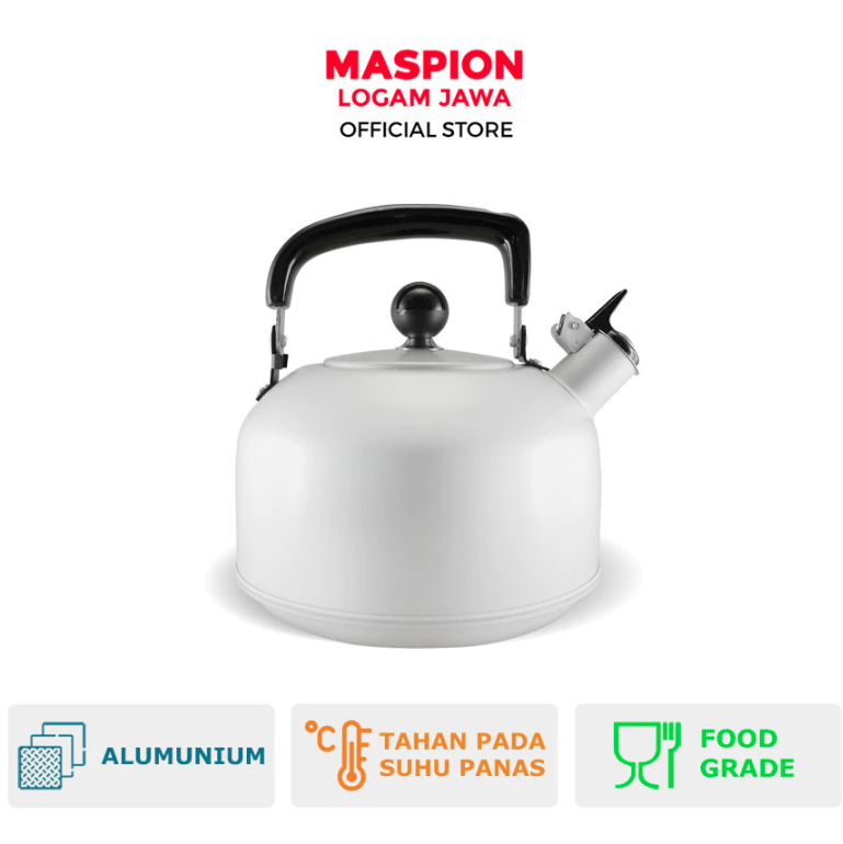Maspion Group Maspion Silano Whistling Kettle Alumunium