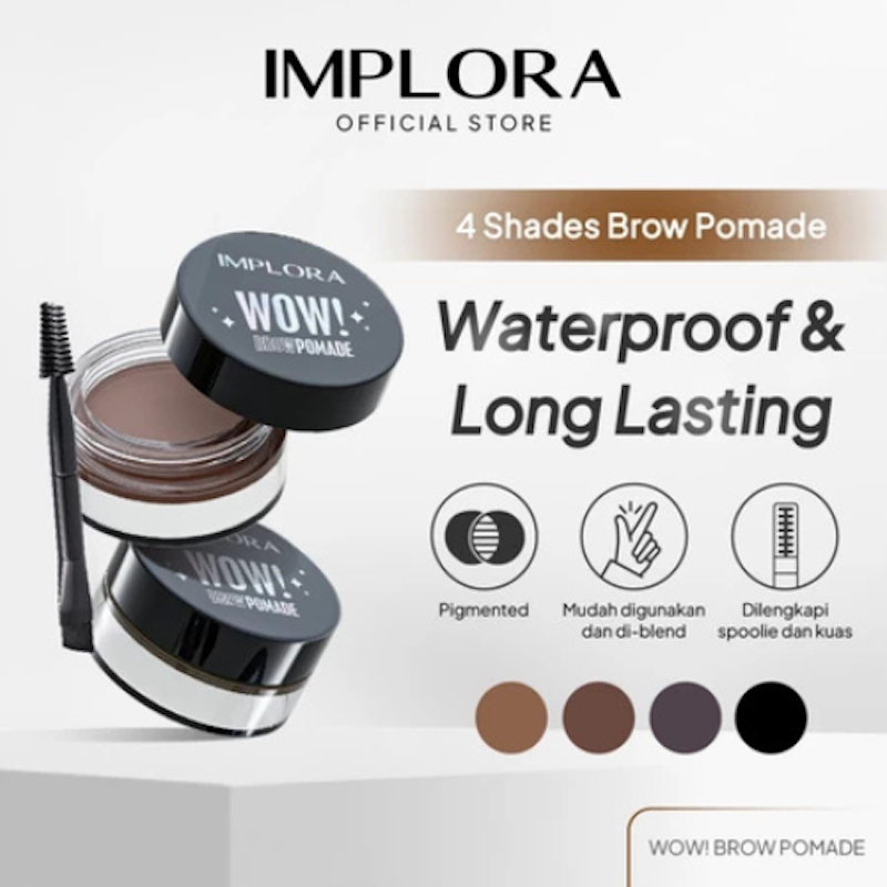 Wow Brow Pomade Dark Grey Pomade 2