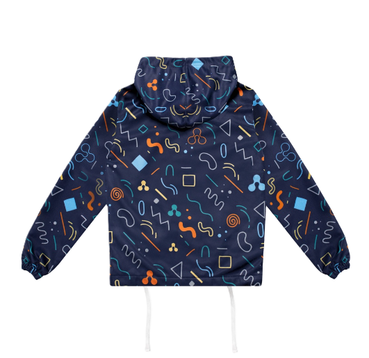 Atomic Kiddz Atomic Kiddz Jaket Sublim Anak - Linoz Navy