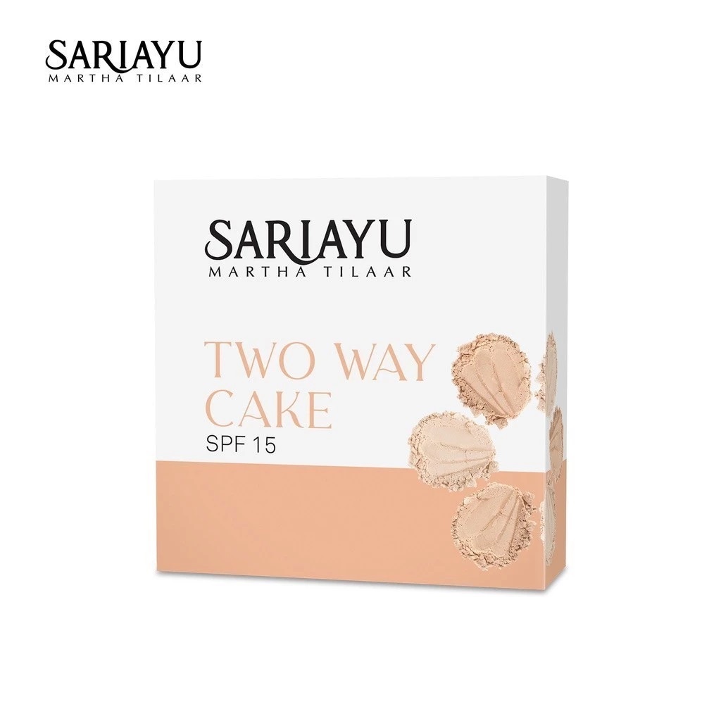 Martina Berto Sariayu Two Way Cake SPF 15