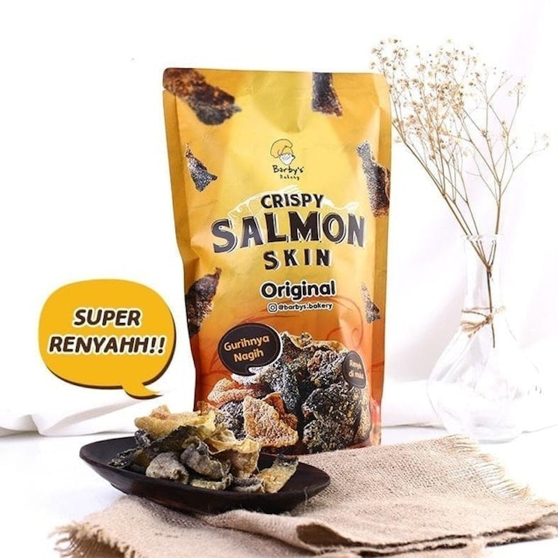 Crispy Salmon Skin