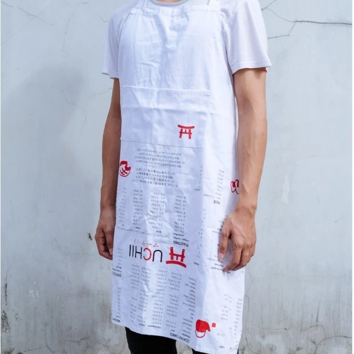 UCHII Kitchen Cotton Apron Cooking Guide 5