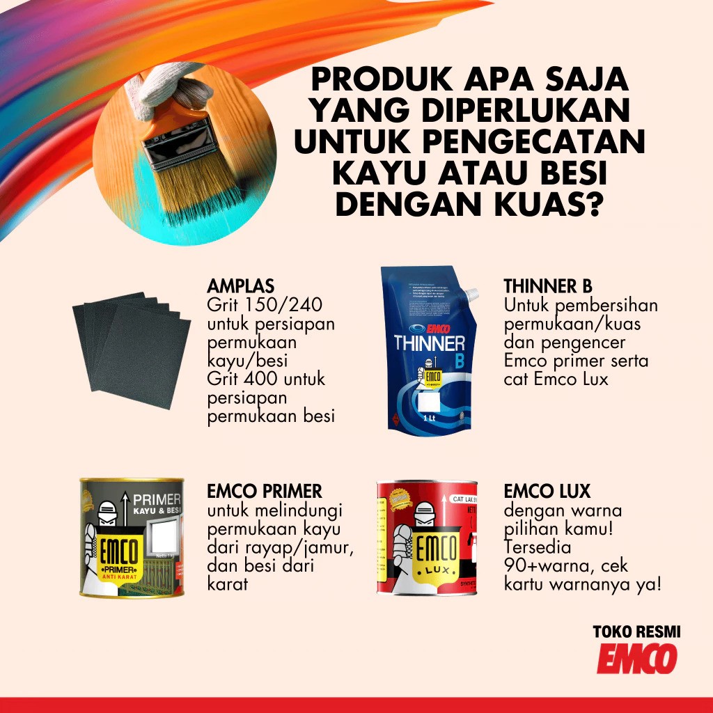 Emco Lux Cat Lak Synthetic
