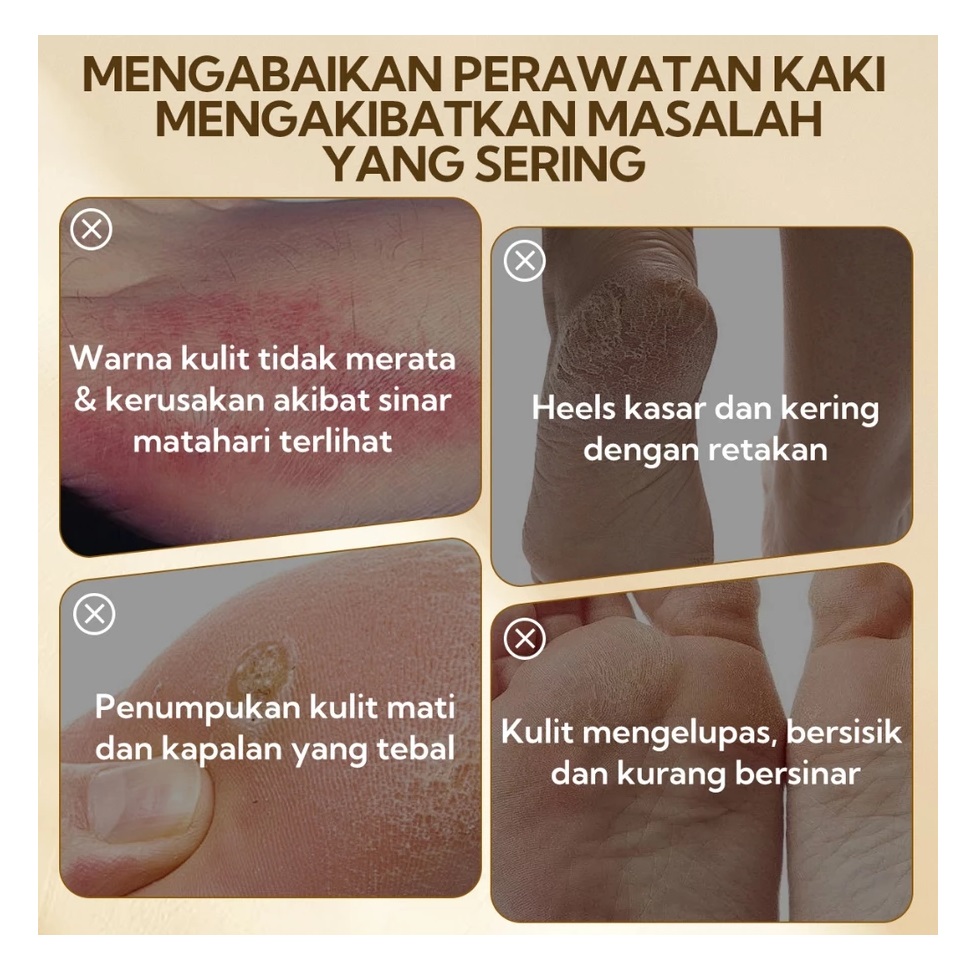 JNR Sosial Indonesia LANBENA Lavender Foot Peel Mask