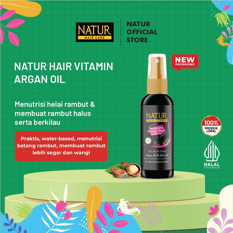 Hair Vitamin Argan Oil & Olive Oil 3