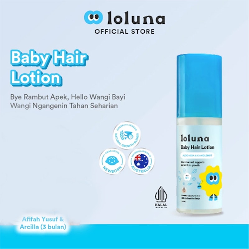Loluna Baby Hair Lotion