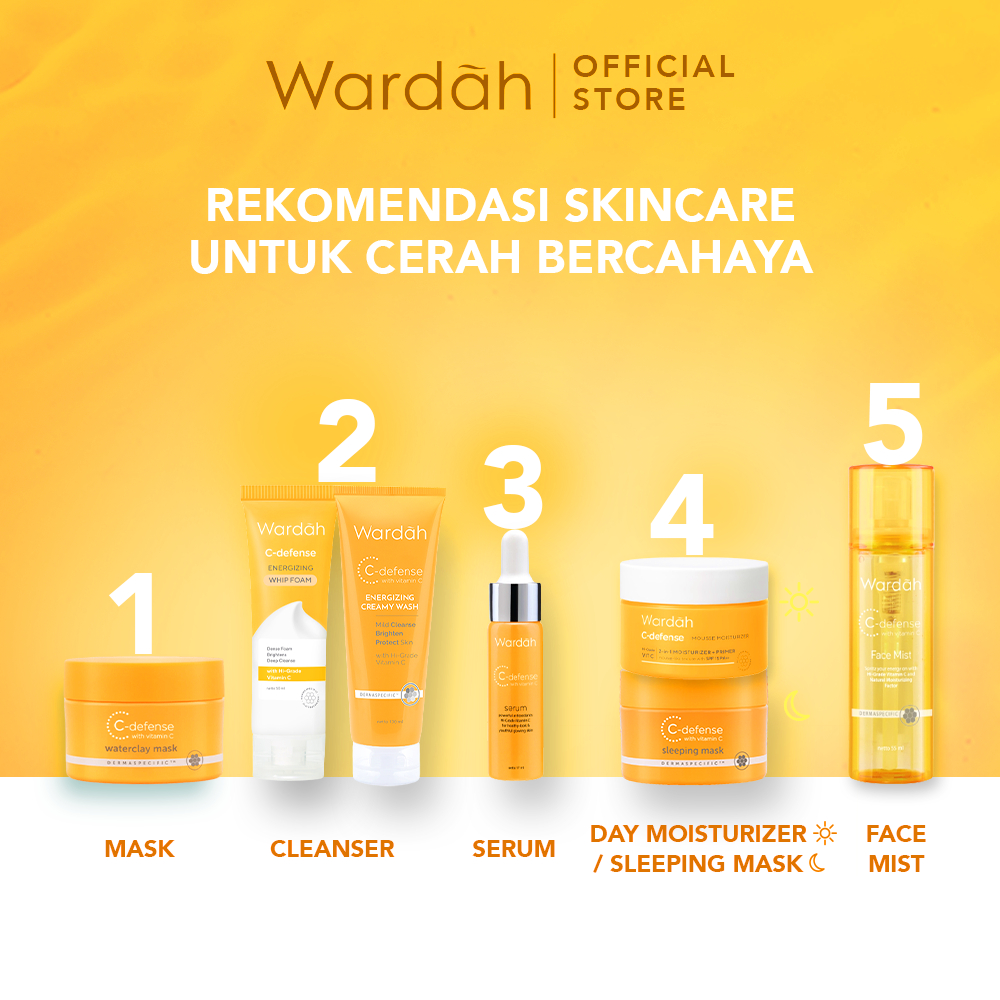 Wardah C-Defense Sleeping Mask