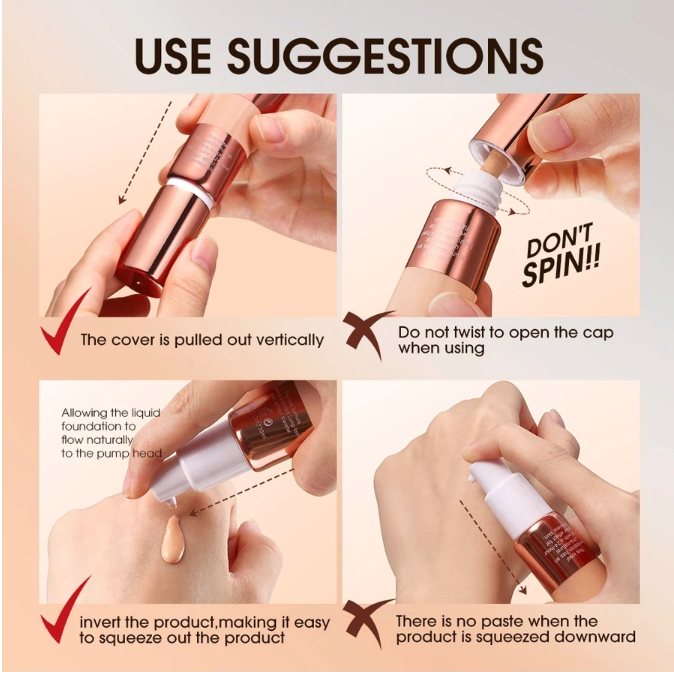  O.TWO.O Matte Cover Liquid Foundation SPF30/PA+++ N230