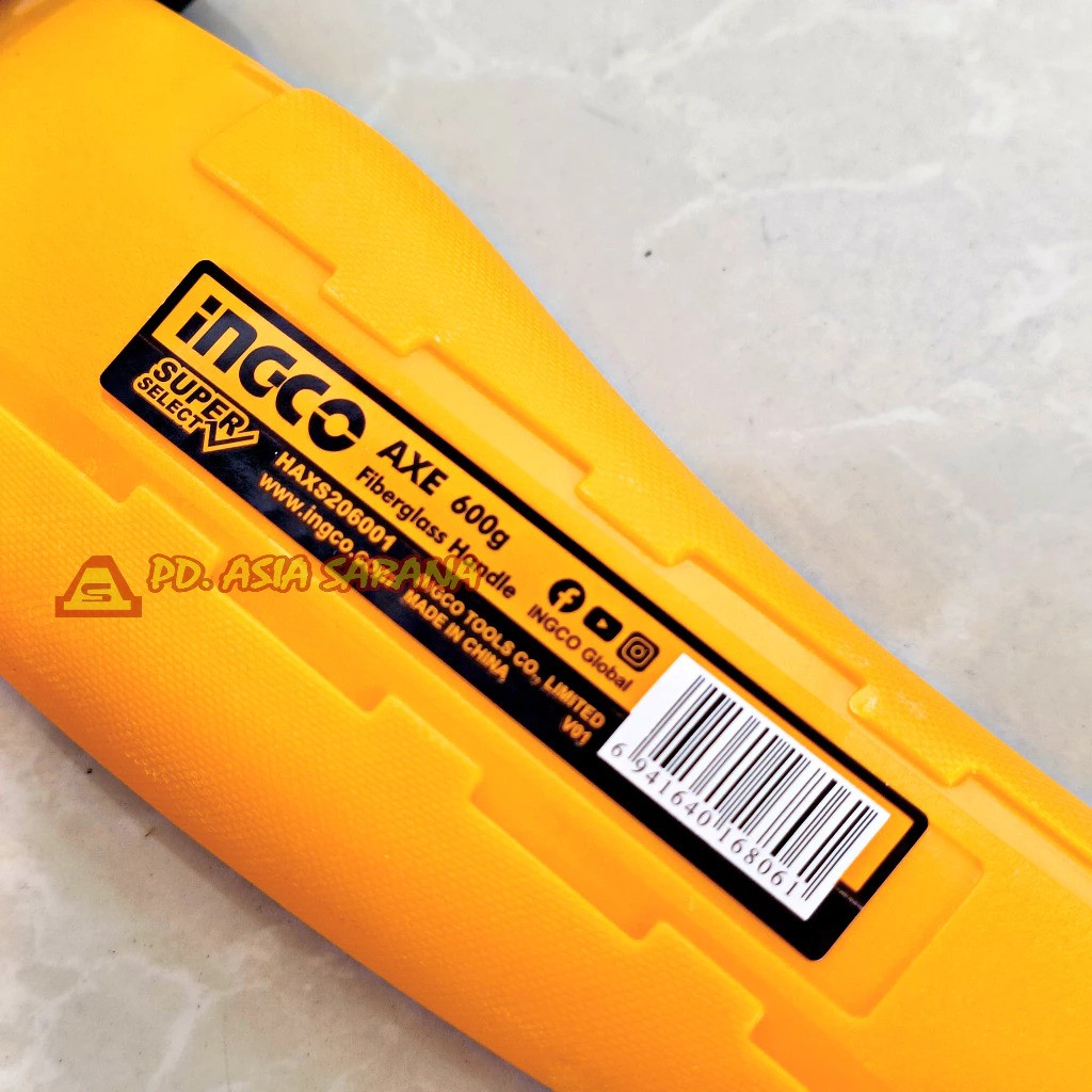 INGCO INGCO Kapak Axe 600g Baja   HAXS206001 
