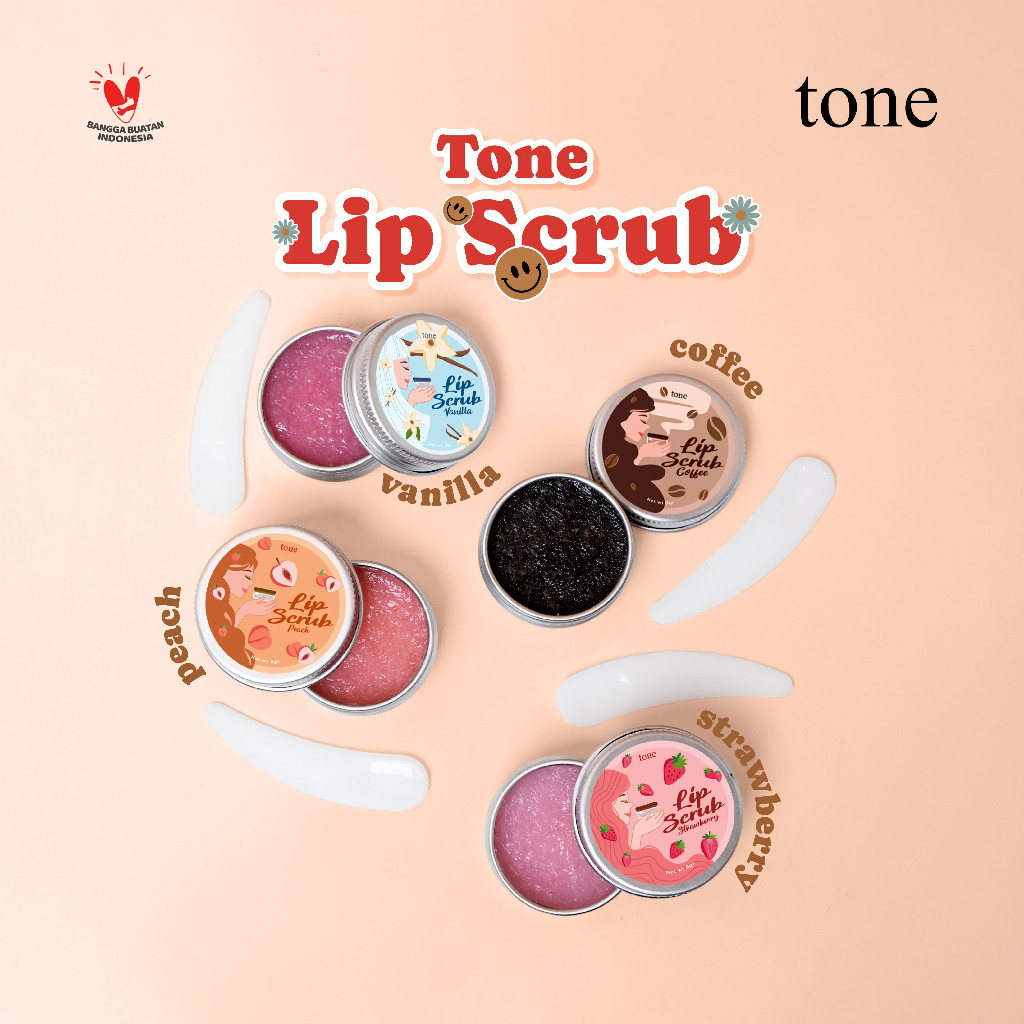 Asanka Wijaya Tone Lip Scrub Vanilla