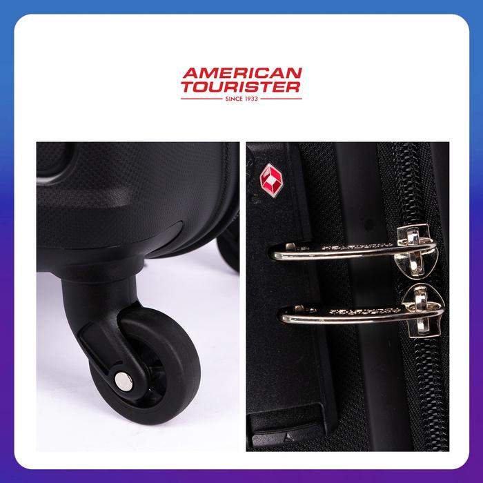 American Tourister Ellipso 20 inch Black  3