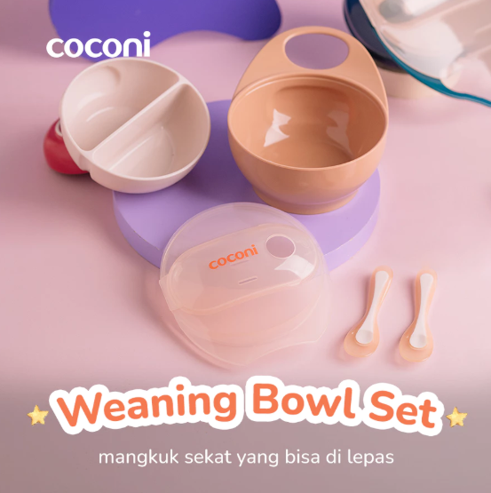 Kenson Multibrand Globalindo COCONI Weaning Bowl Set