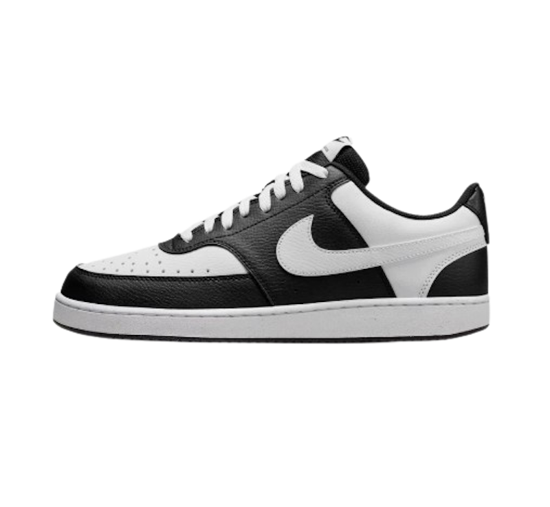 Men's Court Vision Low Shoes Black 1