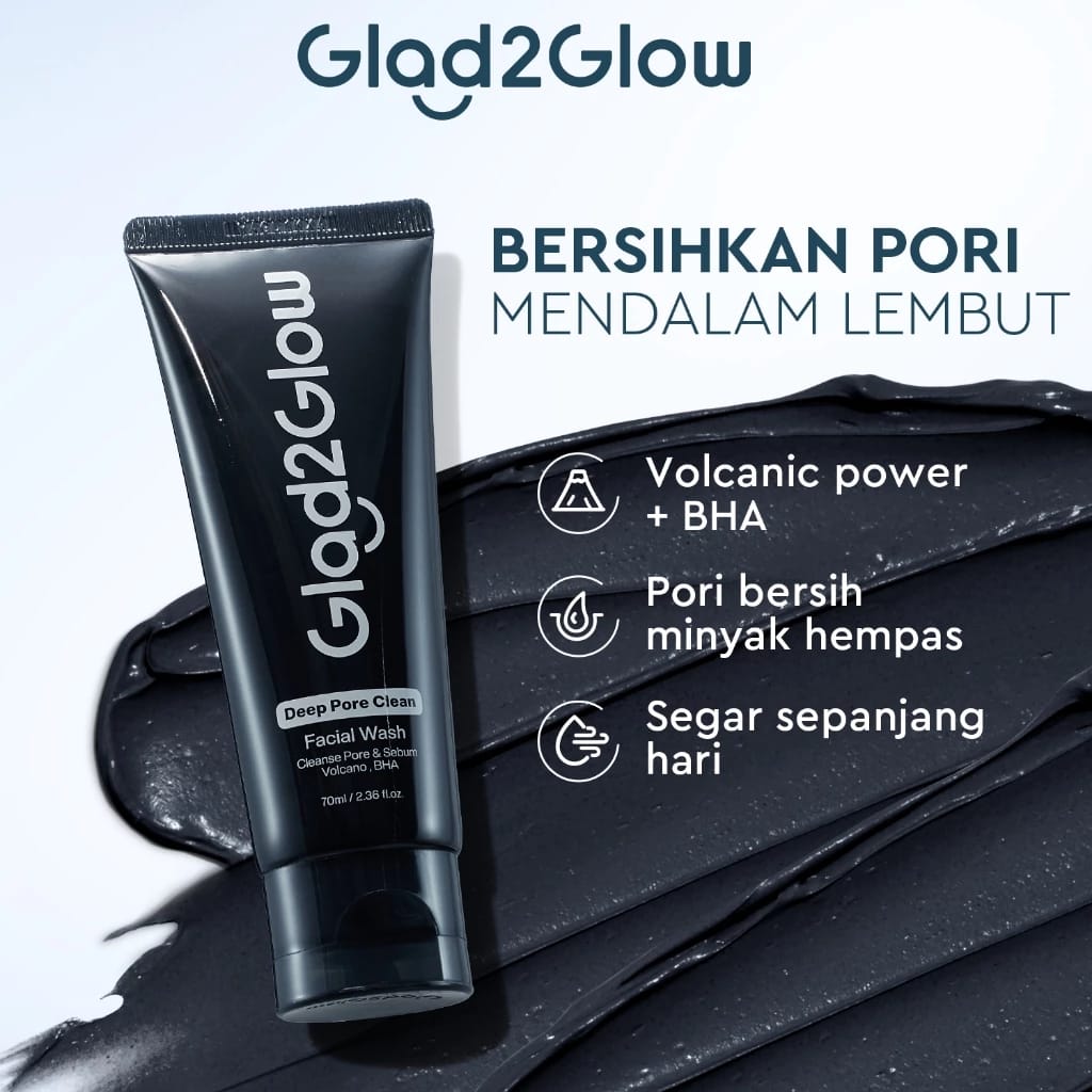 Suntone Wisdom Indonesia Glad2Glow Deep Pore Clean Facial Wash