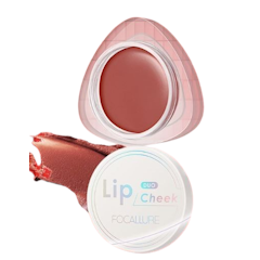 Dual-use Lip Mud Lip clay & Velvet-hazy Matte Blush on