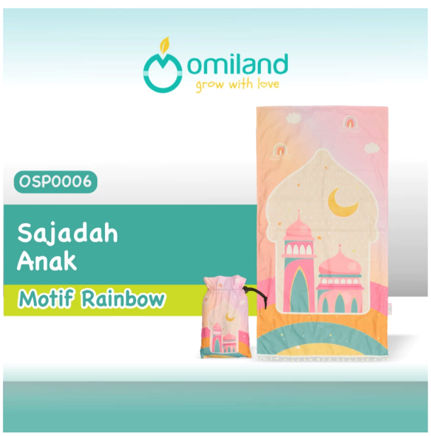 Omiland Sajadah Anak Travelling Free Pouch