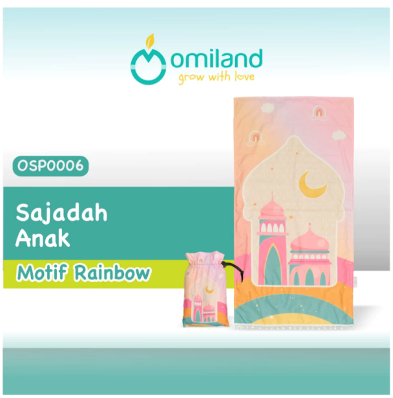 Omiland Sajadah Anak Travelling Free Pouch 3