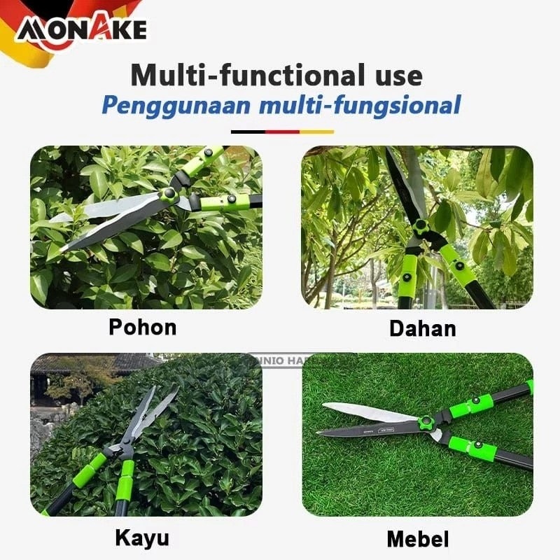 MONAKE Gunting Rumput Baja 5