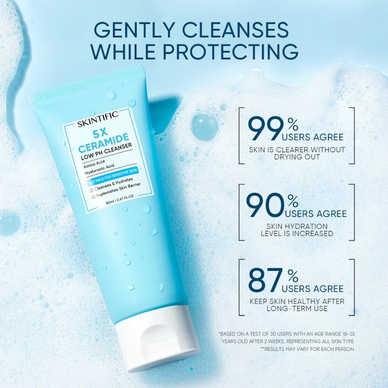 5X Ceramide Low pH Cleanser 2