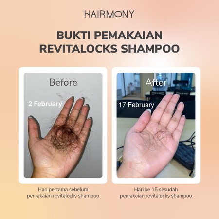 Megah Cantika Indonesia Hairmony Revitalocks Shampoo