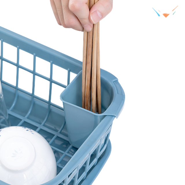 Oxihom Rak Pengering Piring Buah Sayur Plastik Dish Drain Basket K8021
