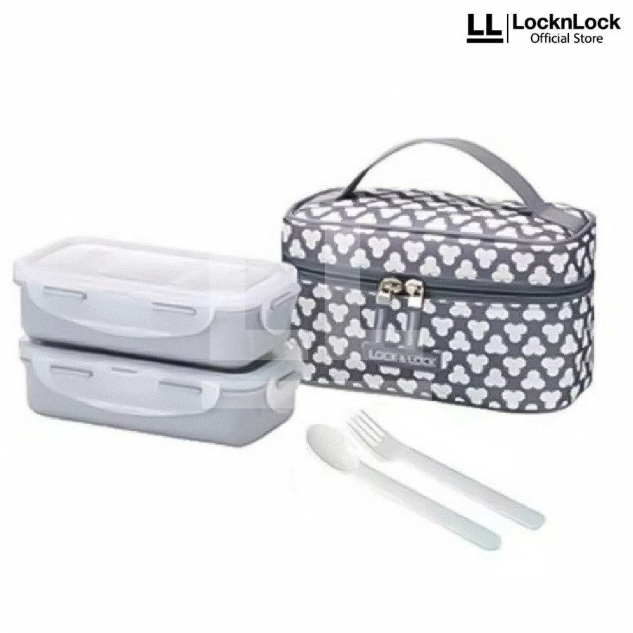 LocknLock  LocknLock Lunch Box Set With Clover Bag