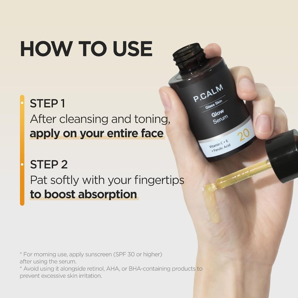 LIFE WITH COORPORATION P.CALM Glass Skin Glow Serum