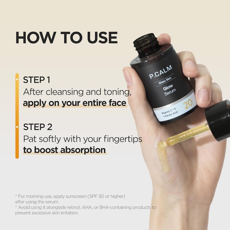 P.CALM Glass Skin Glow Serum 5