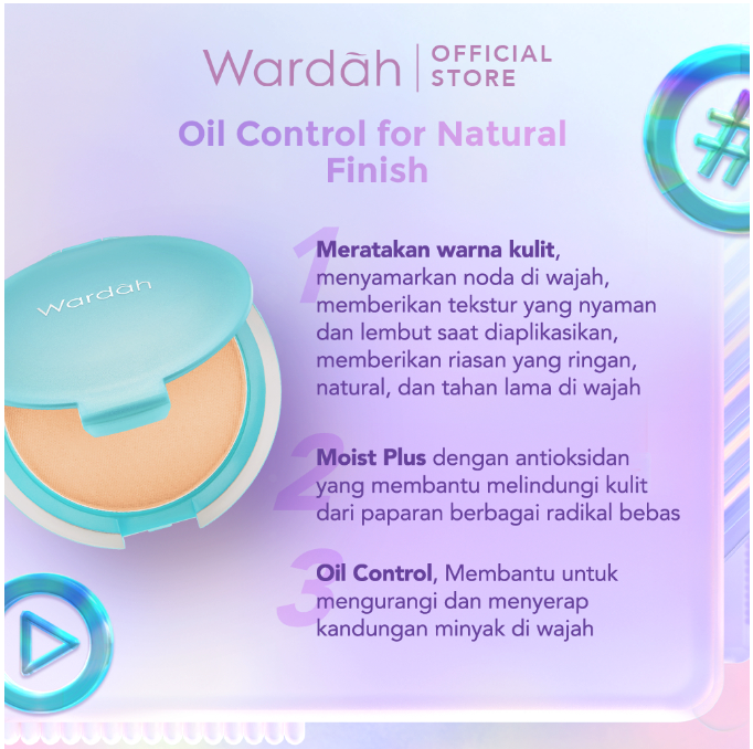 Paragon Technology and Innovation Wardah Everyday Luminous Two Way Cake 04 Light Ivory 