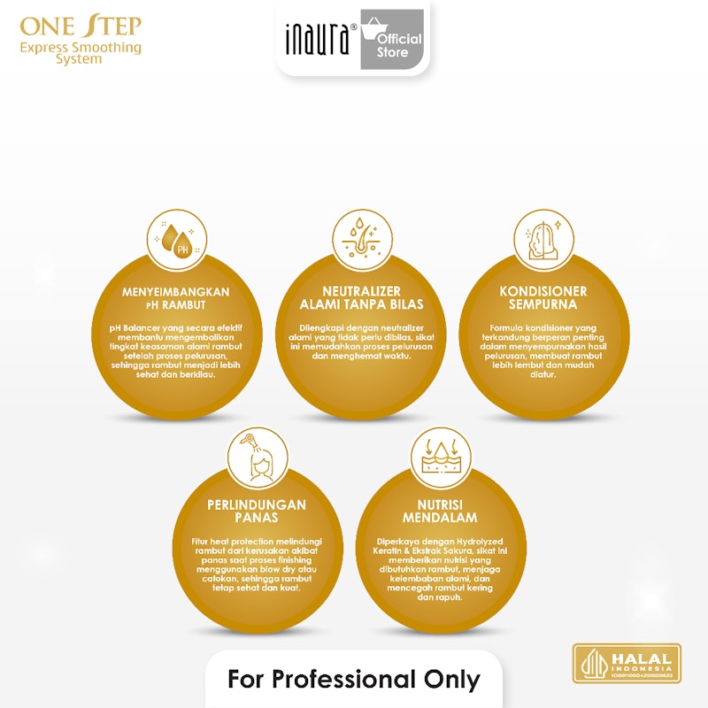 Inaura One Step Express Smoothing System Resistant Hair 2