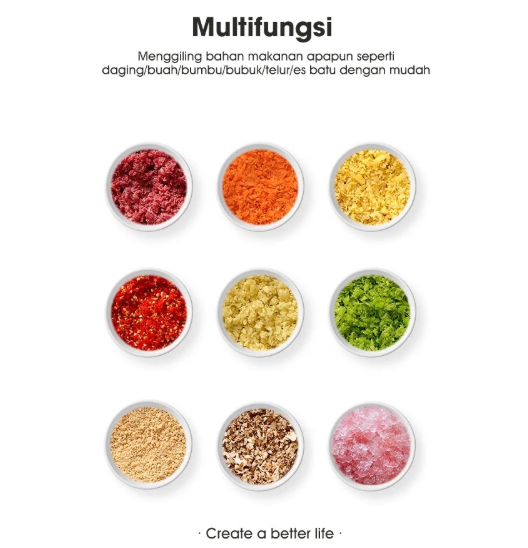 Wook Global Technology SAMONO Food Chopper MPASI SW-MC200S