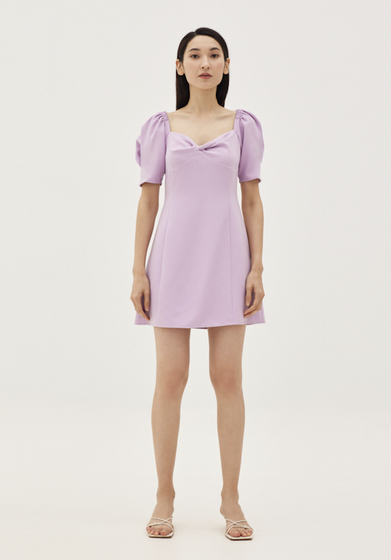 Shai Puff Sleeve Bustier Dress 4