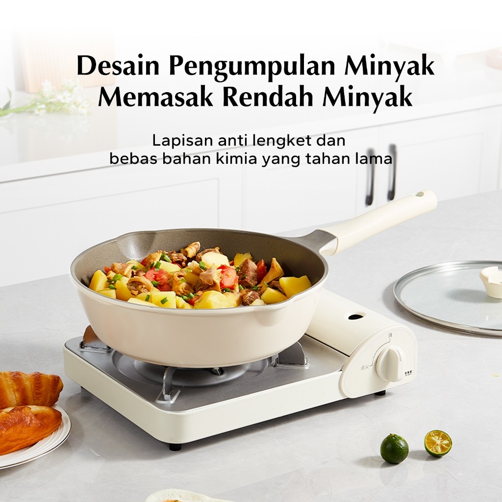 Redchef Redchef Ti-Ceramic Coating Deep Frying Pan 26 cm