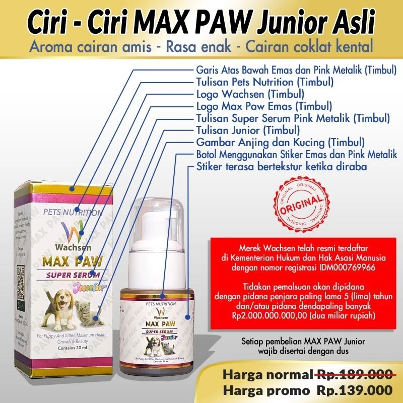 Max Paw Super Serum Junior 5