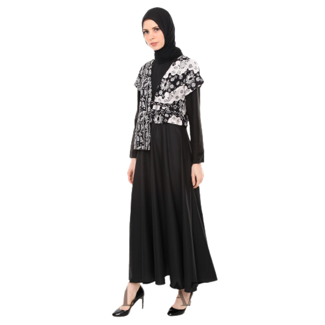 Gamis Batik Wanita Asli Jambi ｜ GM05
