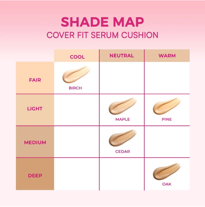 Nayue Kosmetik Indonesia Glowsophy Cover Fit Serum Cushion Oak