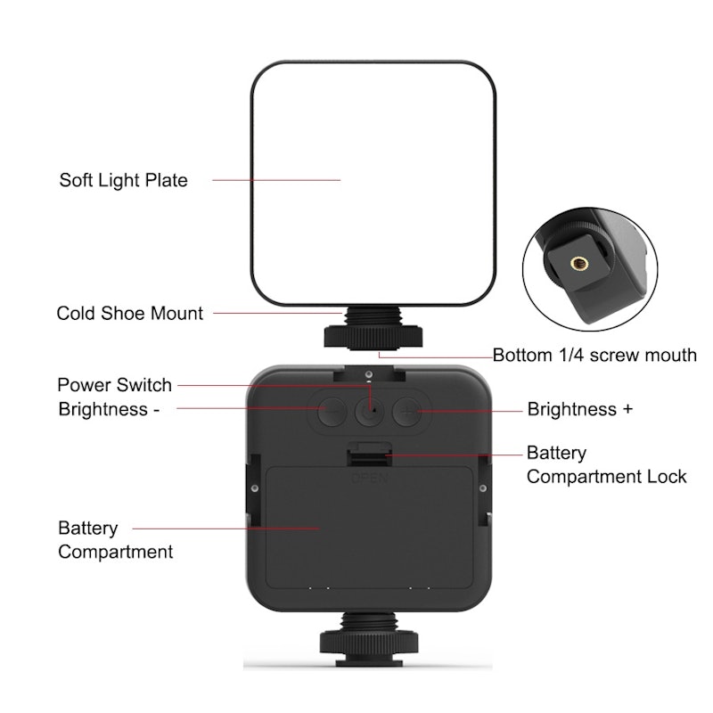 Lampu Studio Foto Vlog Smartphone 2