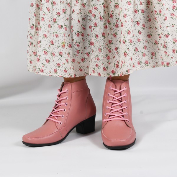 Hertz Hertz Boots Pink  V-3631