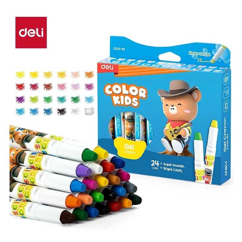 Deli Color Kids Gel Crayon 2
