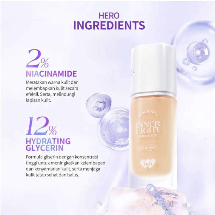 HEBE Beauty Style Barenbliss Bloomdew Inner Light Serum Tint MNO-Primrose