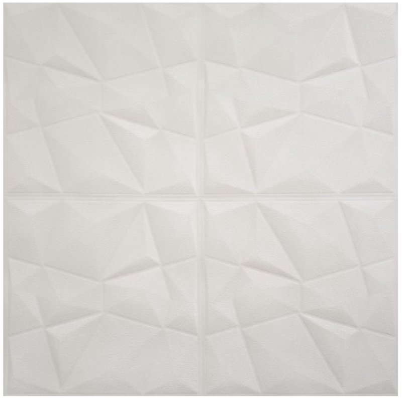 Wallpaper 3D Foam Sticker Motif Diamond Triangle 1